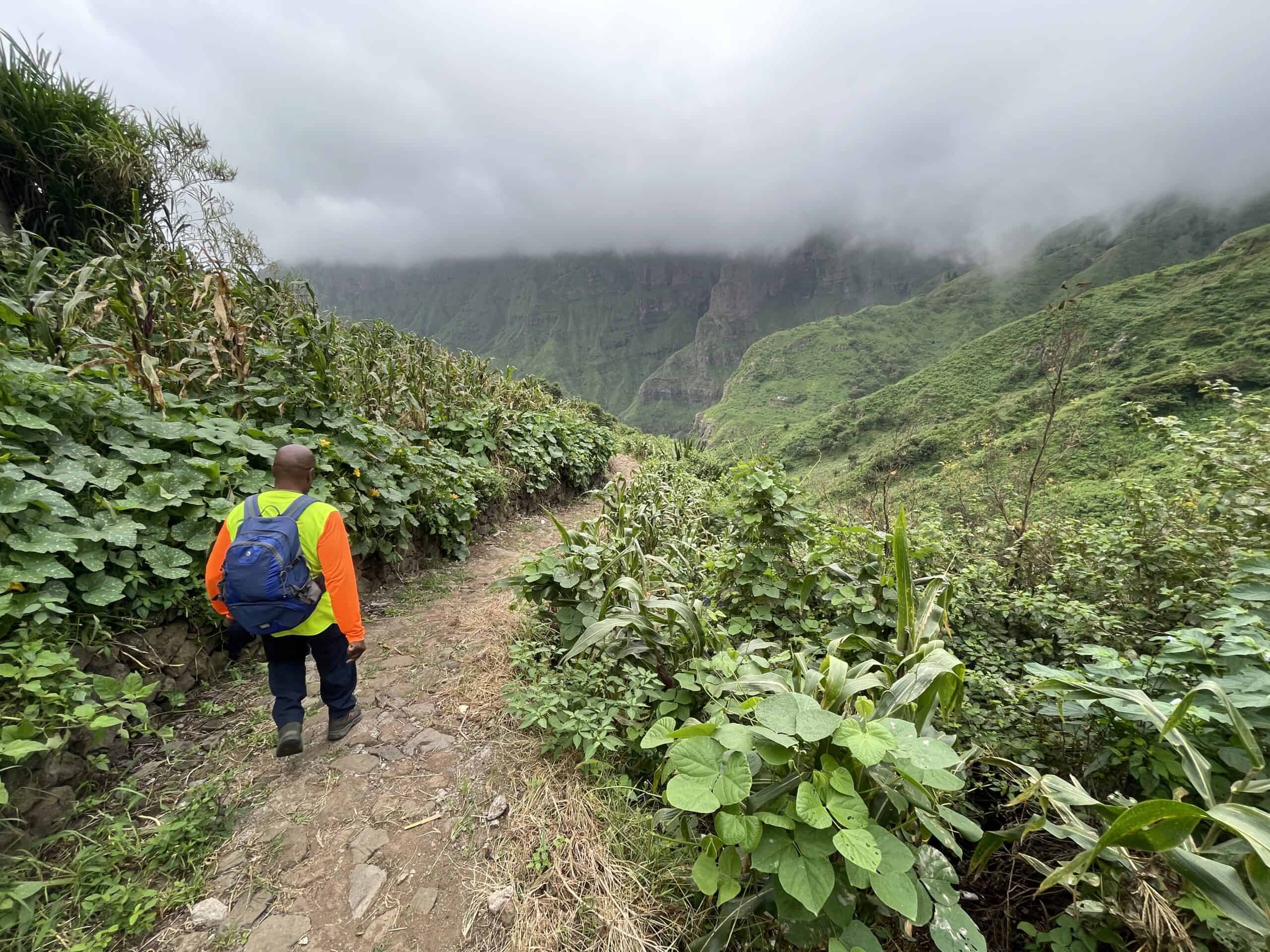 Walking in the Serra Malagueta Cape Verde