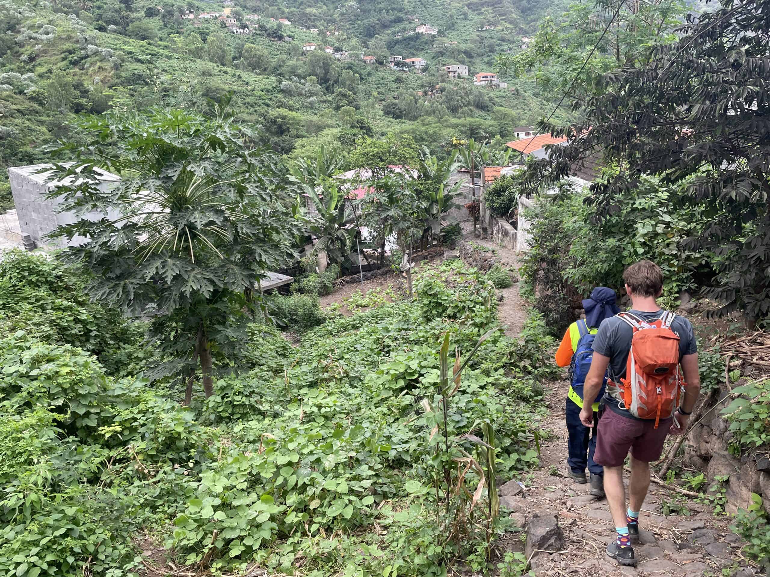 Walking in the Serra Malagueta Cape Verde